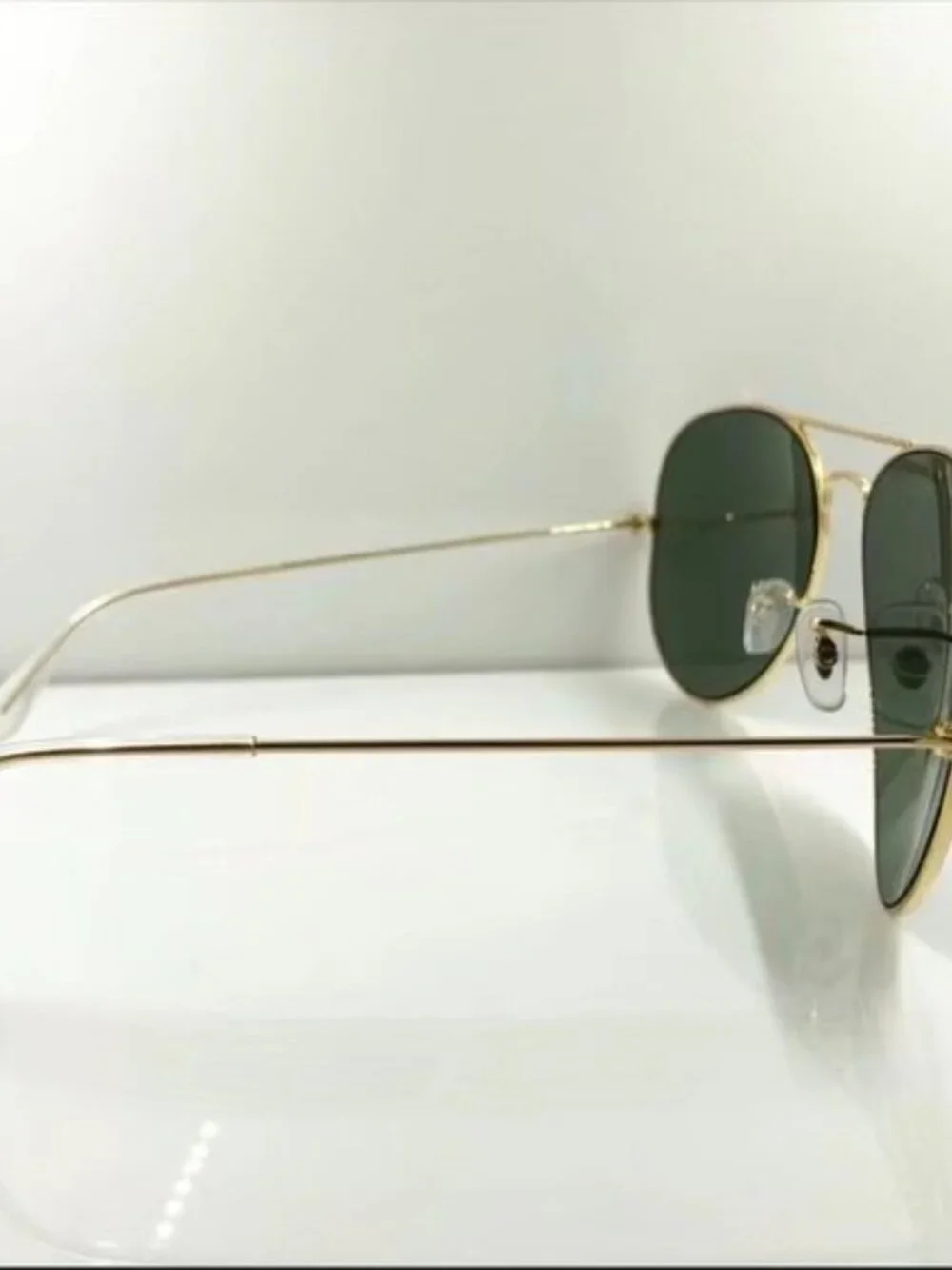 Ray-Ban 3025 Green Aviator Sunglasses 58mm - Picture 4 of 5